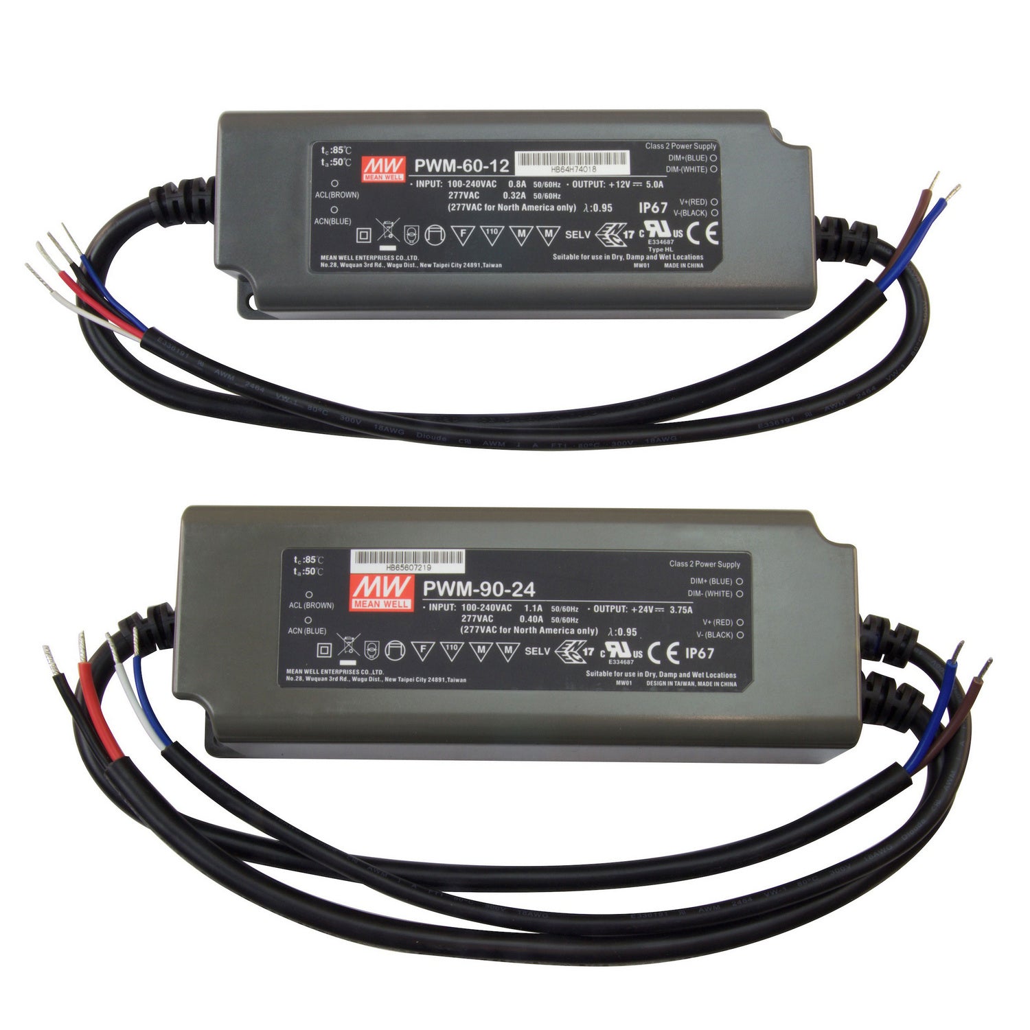 Diode LED - DI-DM-MW24V90W-0-10V-LPL - Junction Box and Driver Combo