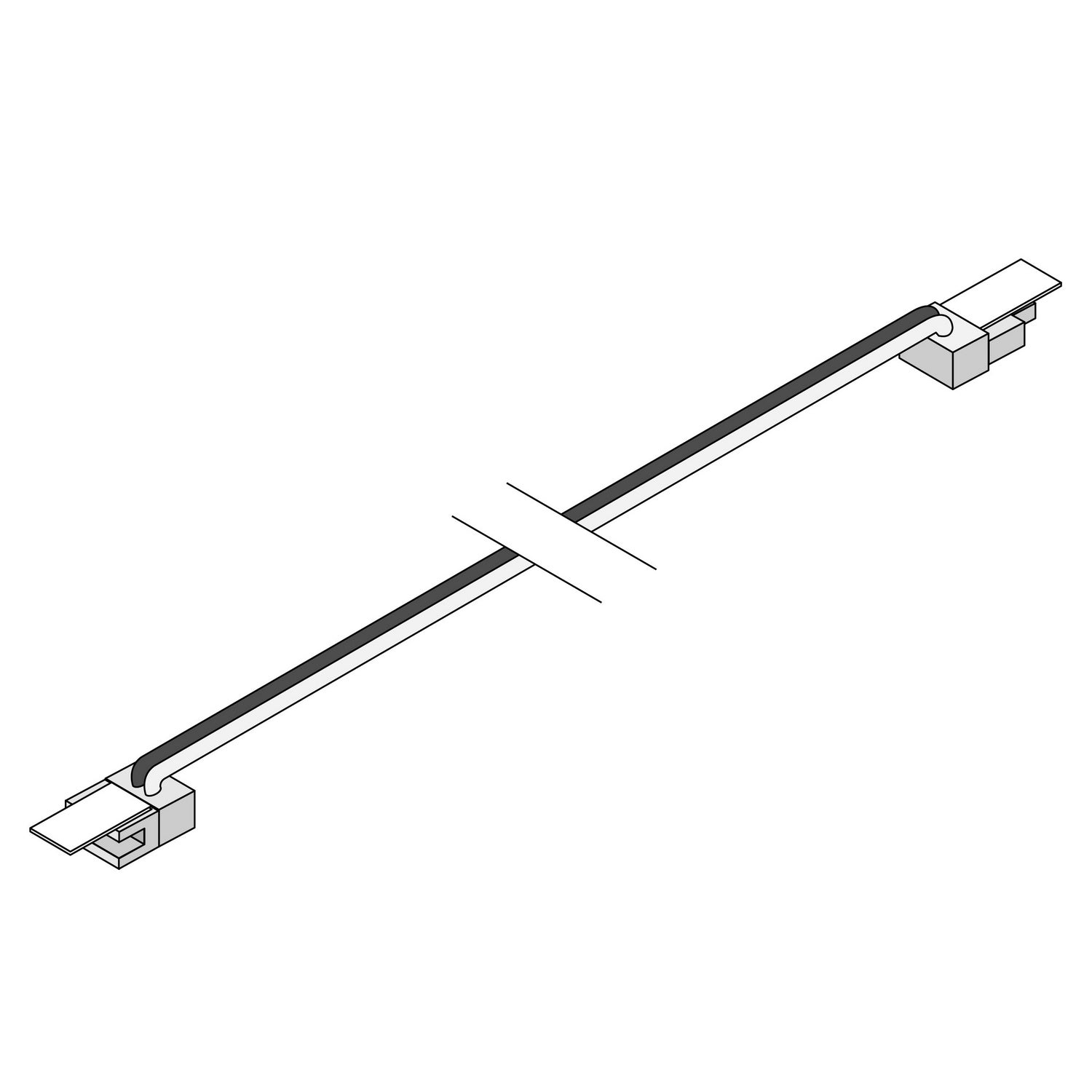 Diode LED - DI-NO-EXT-12 - Male to Female Extension Cable