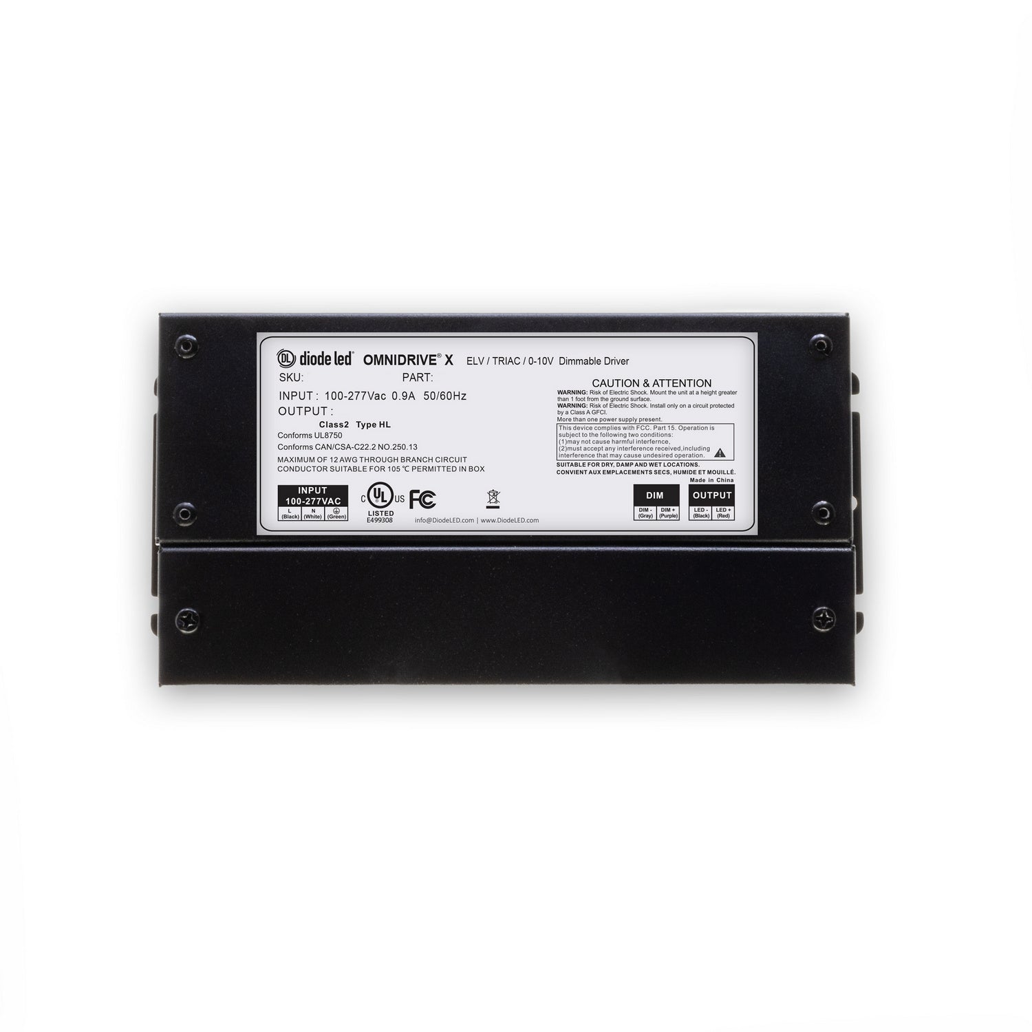 Diode LED - DI-ODX-12V200W-J - LED Dimmable Driver