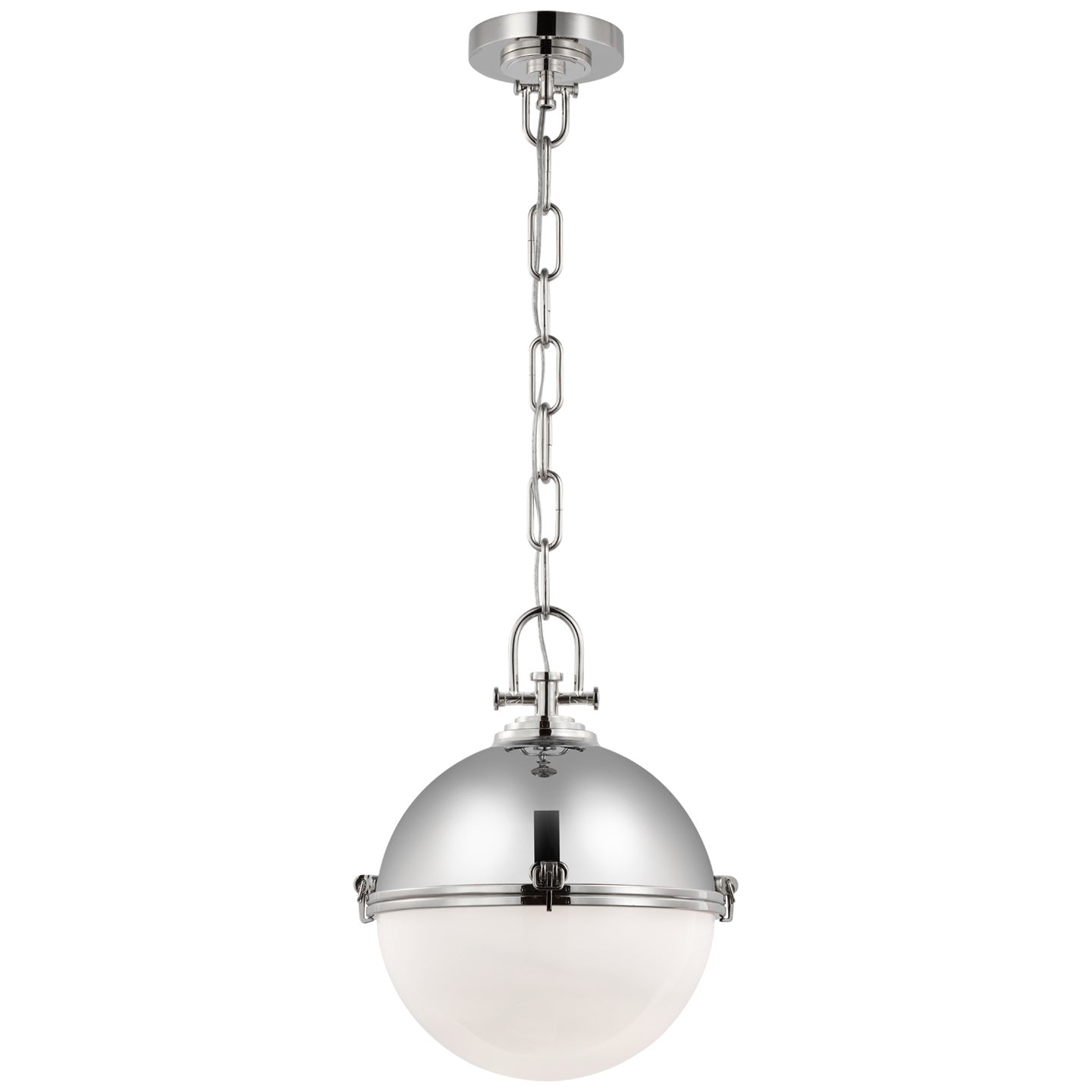 Visual Comfort Signature - CHC 5490PN-WG - LED Pendant - Adrian - Polished Nickel