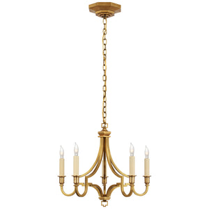 Visual Comfort Signature - CHC 5560AB - LED Chandelier - Mykonos - Antique-Burnished Brass