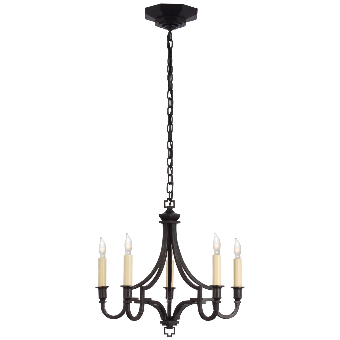 Visual Comfort Signature - CHC 5560AI - LED Chandelier - Mykonos - Aged Iron