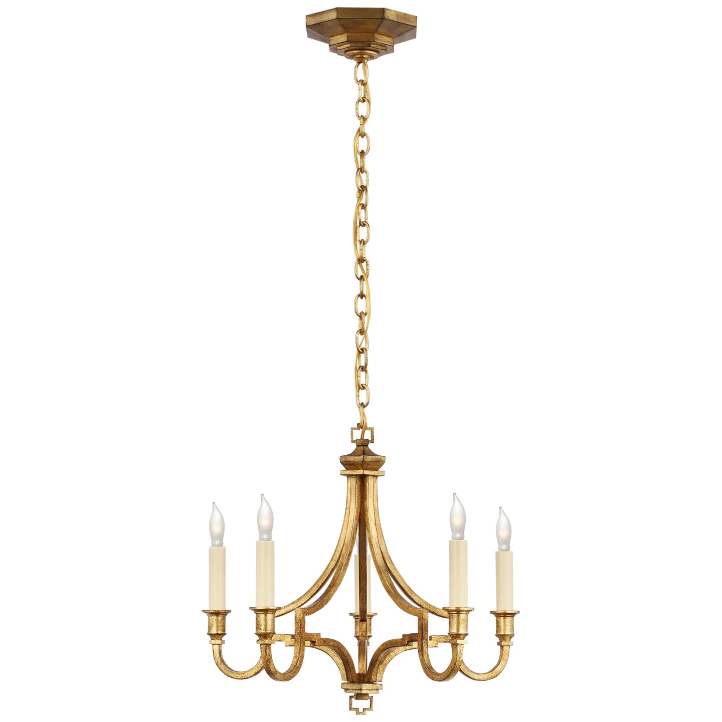 Visual Comfort Signature - CHC 5560GI - LED Chandelier - Mykonos - Gilded Iron