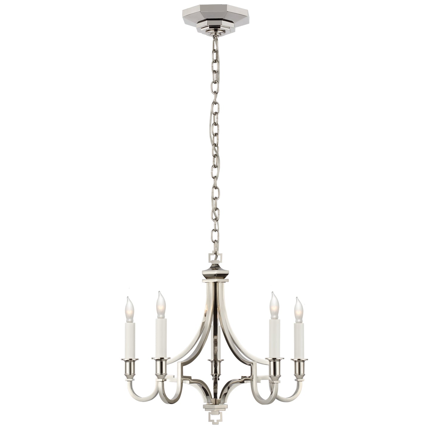 Visual Comfort Signature - CHC 5560PN - LED Chandelier - Mykonos - Polished Nickel