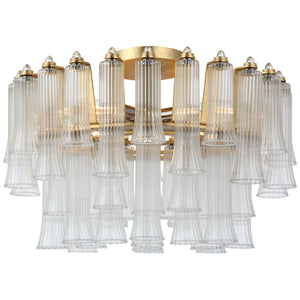 Visual Comfort Signature - JN 4250G-CG - LED Semi-Flush Mount - Lorelei - Gild