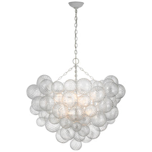 Visual Comfort Signature - JN 5113PW-CG - LED Chandelier - Talia - Plaster White