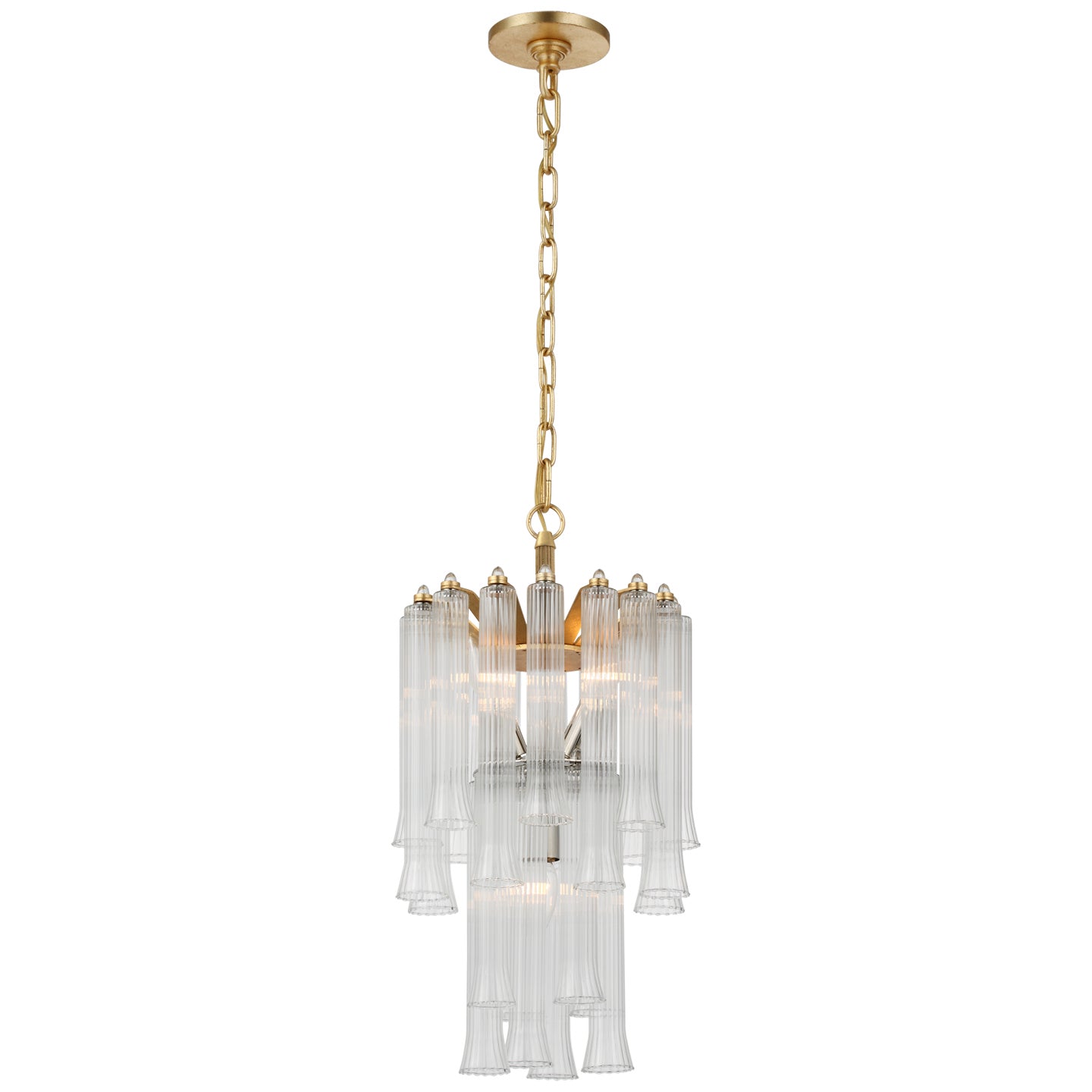 Visual Comfort Signature - JN 5250G-CG - LED Chandelier - Lorelei - Gild