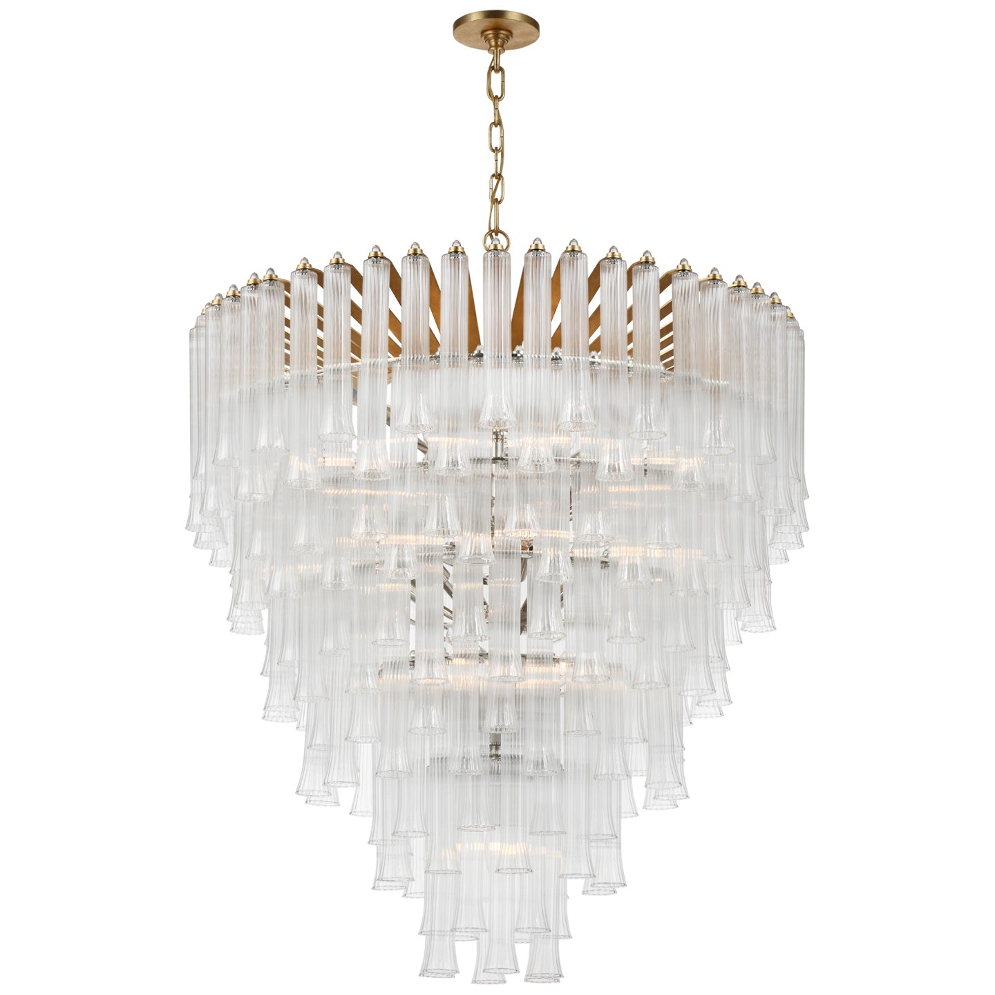 Visual Comfort Signature - JN 5253G-CG - LED Chandelier - Lorelei - Gild