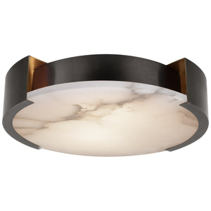 Visual Comfort Signature - KW 4016BZ-ALB - LED Flush Mount - Melange - Bronze