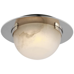 Visual Comfort Signature - KW 4017PN-ALB - LED Flush Mount - Melange - Polished Nickel