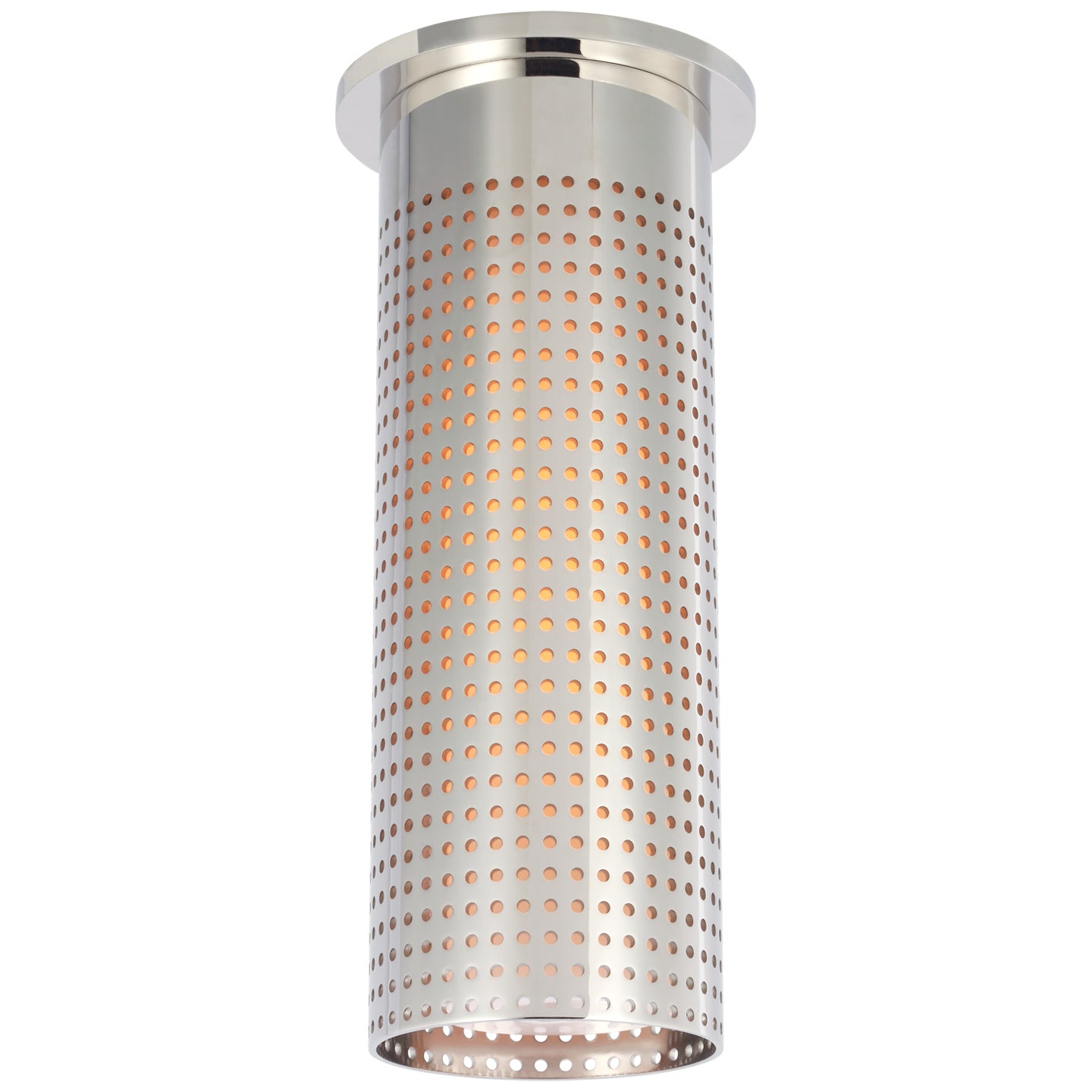 Visual Comfort Signature - KW 4064PN-WG - LED Flush Mount - Precision - Polished Nickel