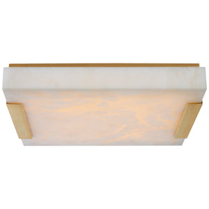 Visual Comfort Signature - KW 4115AB-ALB - LED Flush Mount - Covet - Antique-Burnished Brass