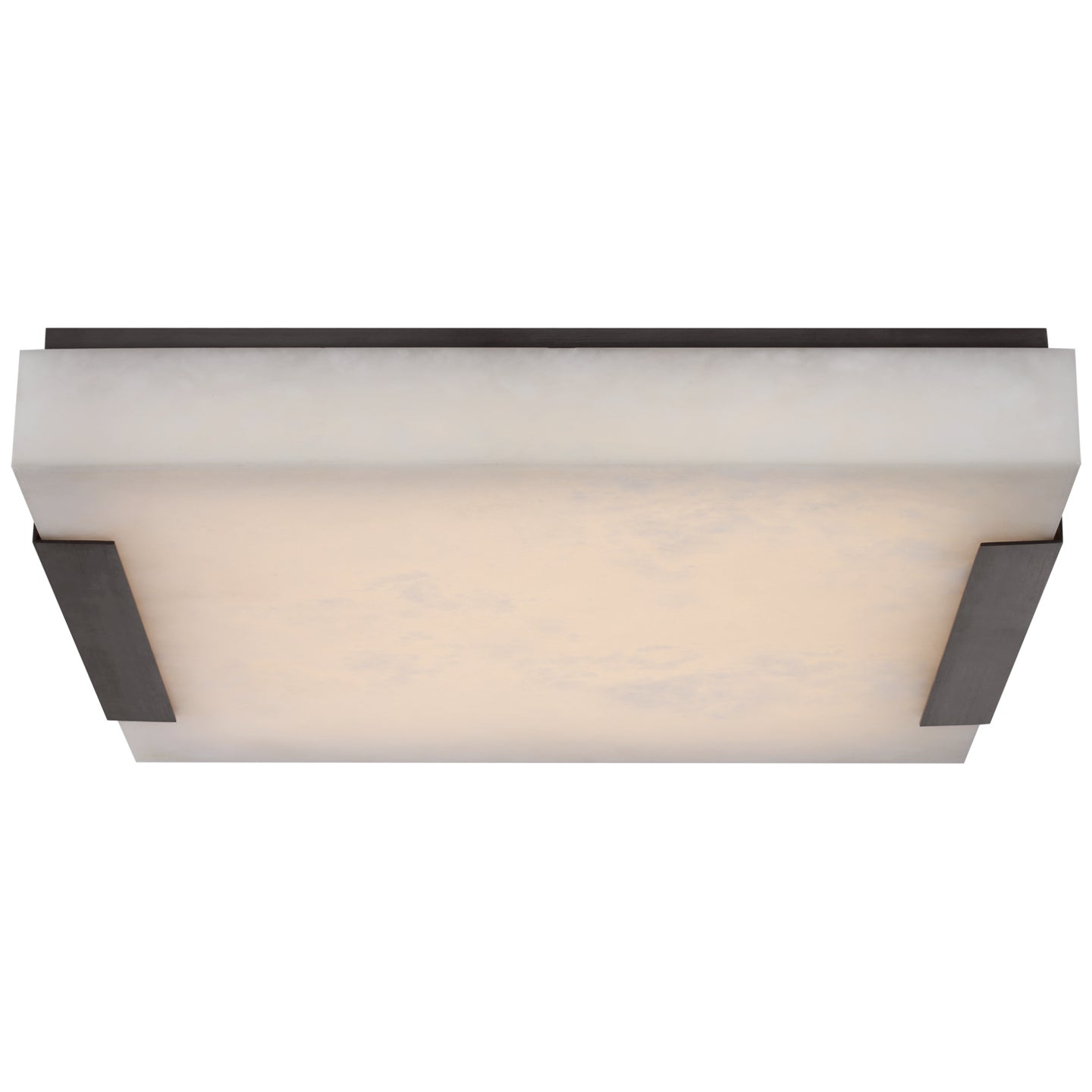 Visual Comfort Signature - KW 4115BZ-ALB - LED Flush Mount - Covet - Bronze