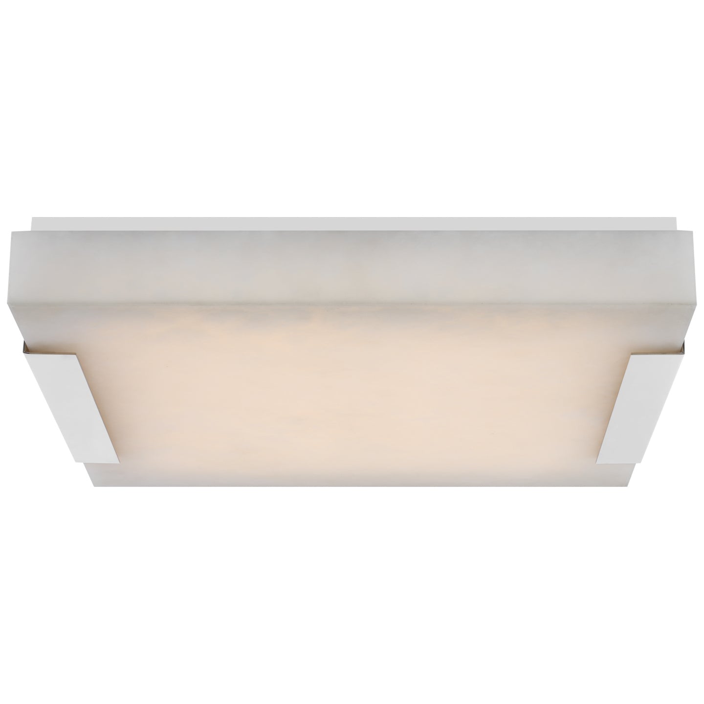 Visual Comfort Signature - KW 4115PN-ALB - LED Flush Mount - Covet - Polished Nickel