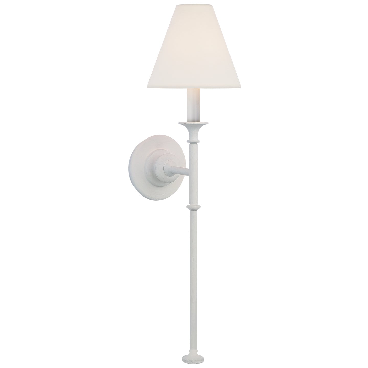 Visual Comfort Signature - TOB 2453PW-L - LED Wall Sconce - Piaf - Plaster White