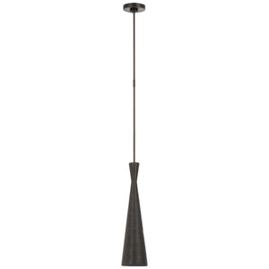 Visual Comfort Signature - KW 5038AI - LED Pendant - Utopia - Aged Iron