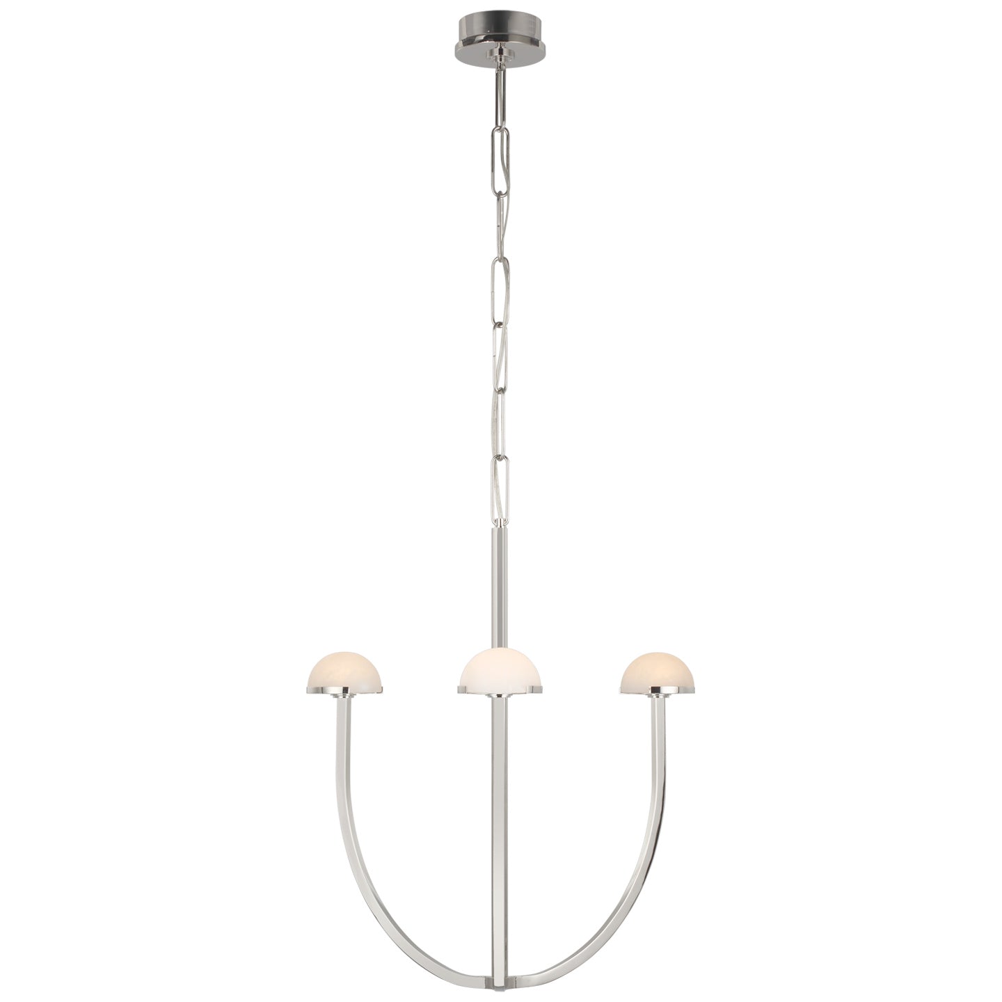 Visual Comfort Signature - KW 5620PN-ALB - LED Chandelier - Pedra - Polished Nickel