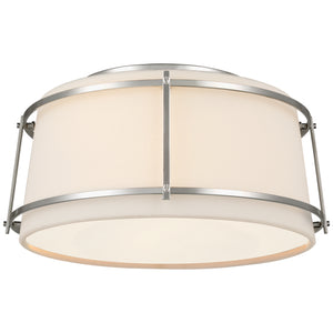 Visual Comfort Signature - S 4685PN-L/FA - LED Flush Mount - Callaway - Polished Nickel