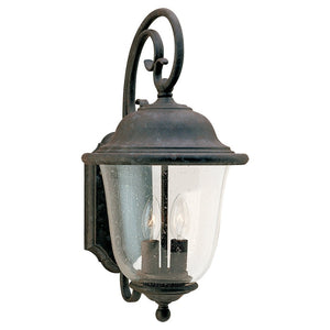 Generation Lighting. - 8460-46 - Two Light Outdoor Wall Lantern - Trafalgar - Oxidized Bronze