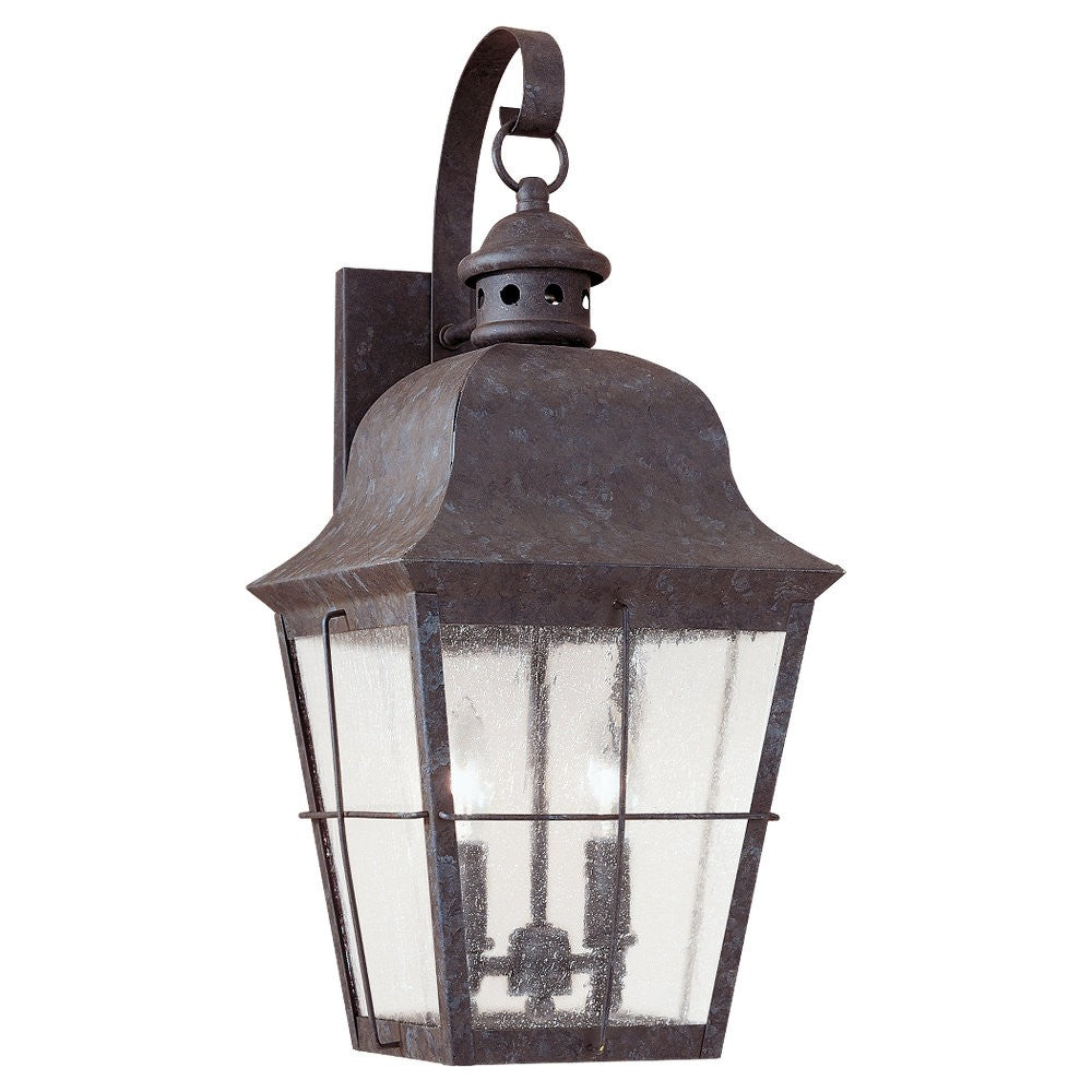 Generation Lighting. - 8463-46 - Two Light Outdoor Wall Lantern - Chatham - Oxidized Bronze