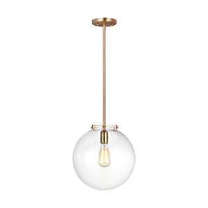 Visual Comfort Studio - 6692101-848 - One Light Pendant - Kate - Satin Brass