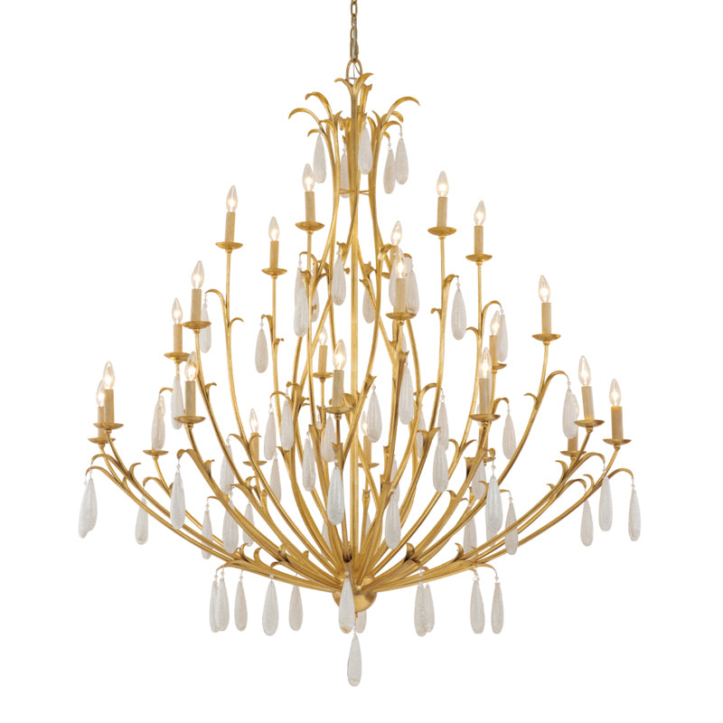 Corbett Lighting - 293-724-GL - 24 Light Chandelier - Prosecco - Gold Leaf