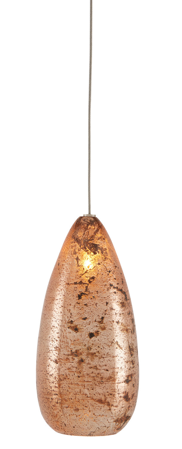 Currey and Company - 9000-0902 - One Light Pendant - Rame - Copper