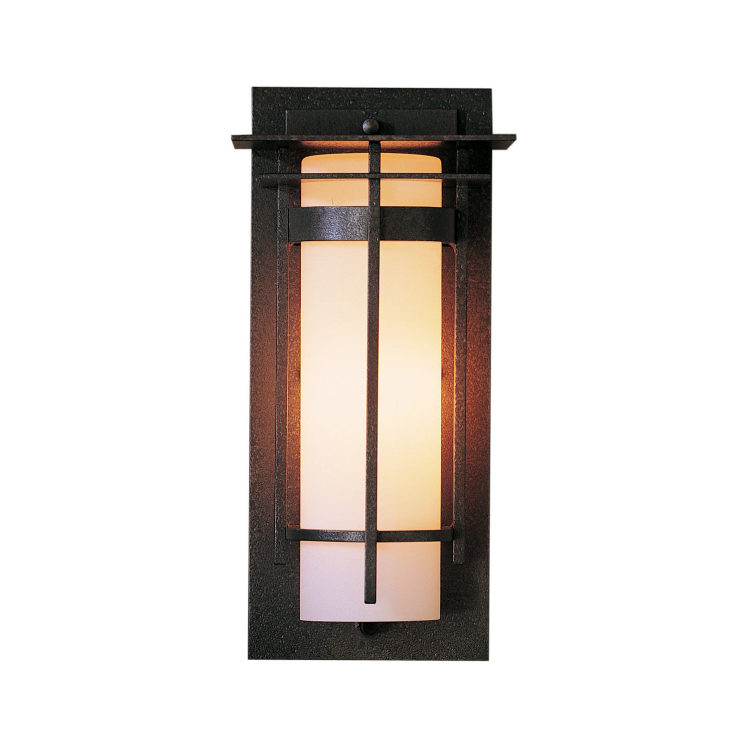 Hubbardton Forge - 305992-SKT-20-GG0066 - One Light Outdoor Wall Sconce - Banded - Coastal Natural Iron