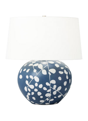 Visual Comfort Studio - HT1011WLSMNB1 - One Light Table Lamp - Nan - Semi Matte Navy Blue