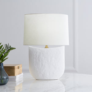 Visual Comfort Studio - HT1031MWC1 - One Light Table Lamp - Cenotes - Matte White Ceramic