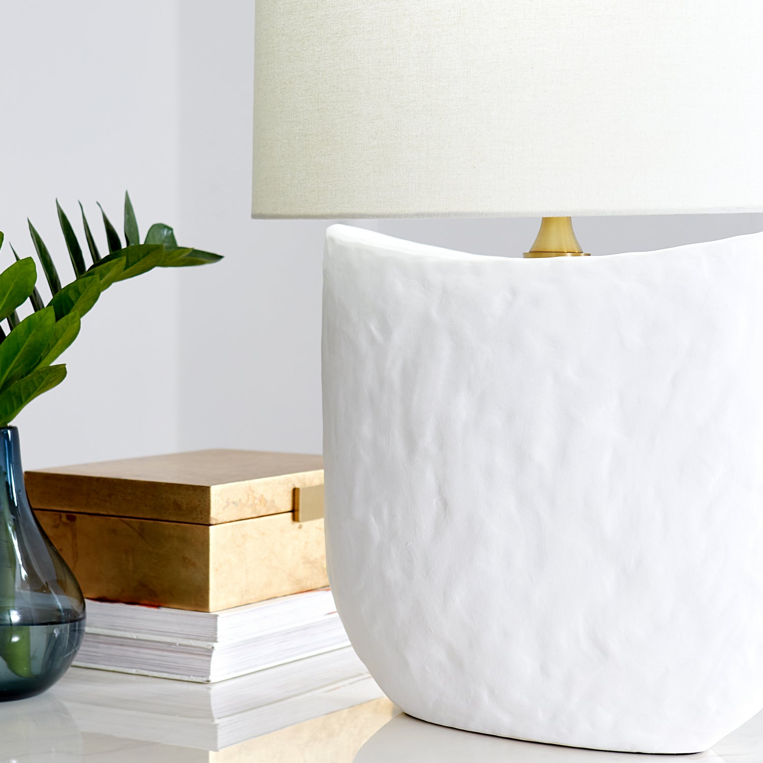 Visual Comfort Studio - HT1031MWC1 - One Light Table Lamp - Cenotes - Matte White Ceramic