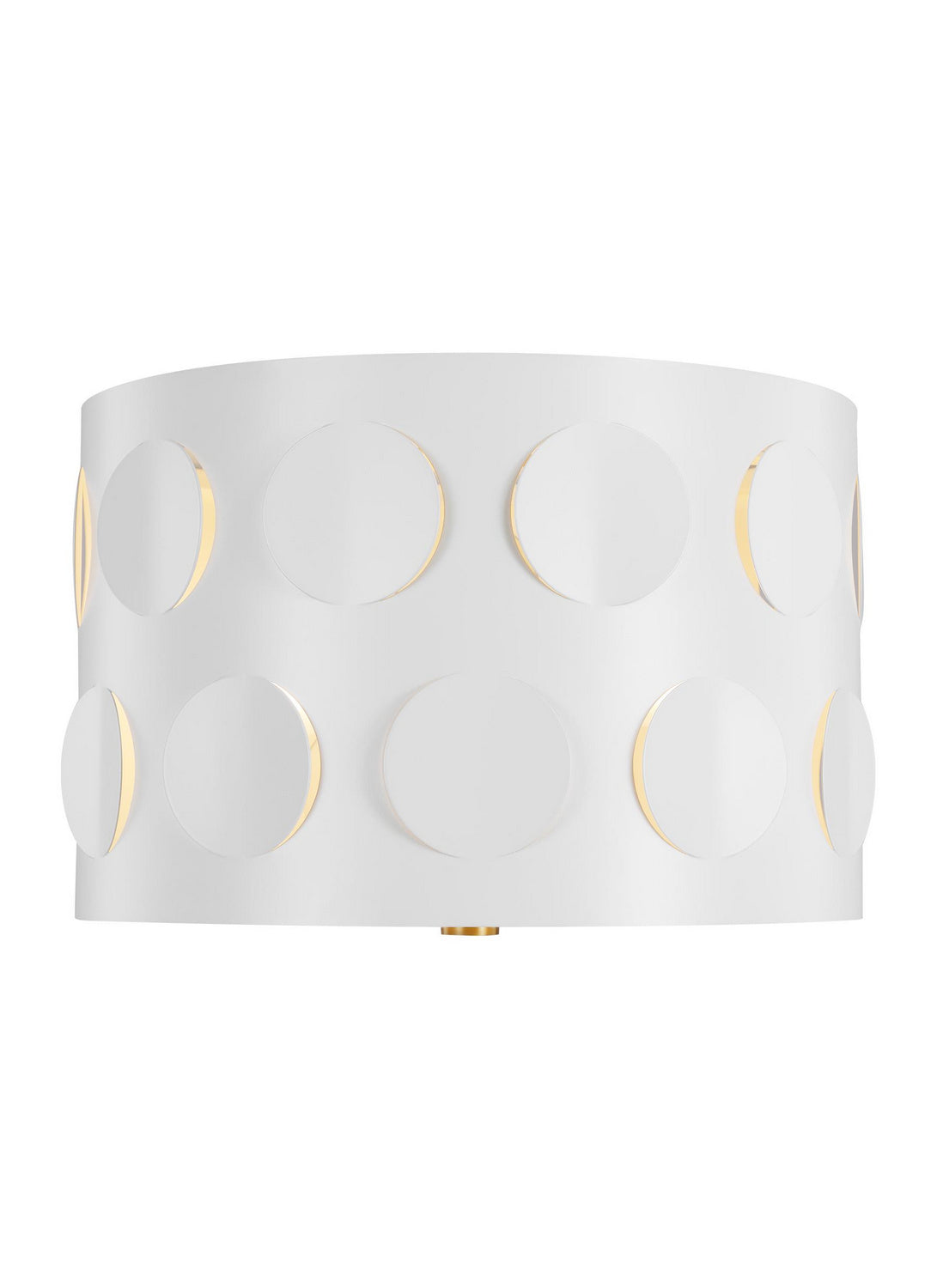 Visual Comfort Studio - KSF1002BBS - Two Light Flush Mount - Dottie - Burnished Brass