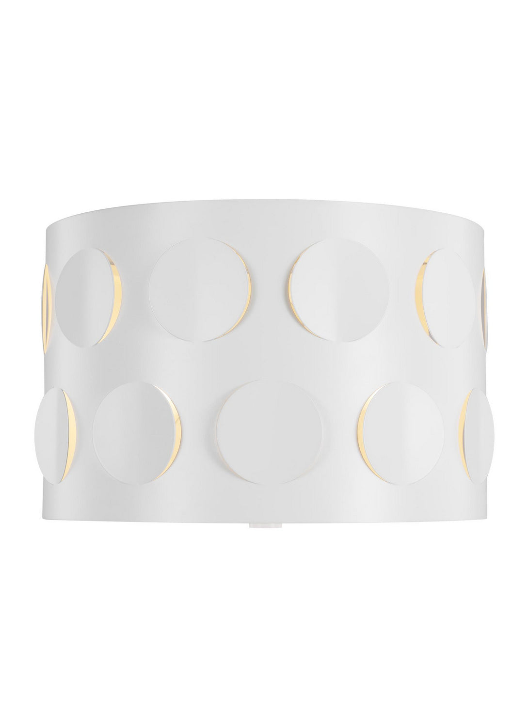 Visual Comfort Studio - KSF1002MWT - Two Light Flush Mount - Dottie - Matte White