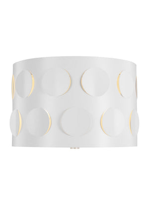 Visual Comfort Studio - KSF1002PN - Two Light Flush Mount - Dottie - Polished Nickel