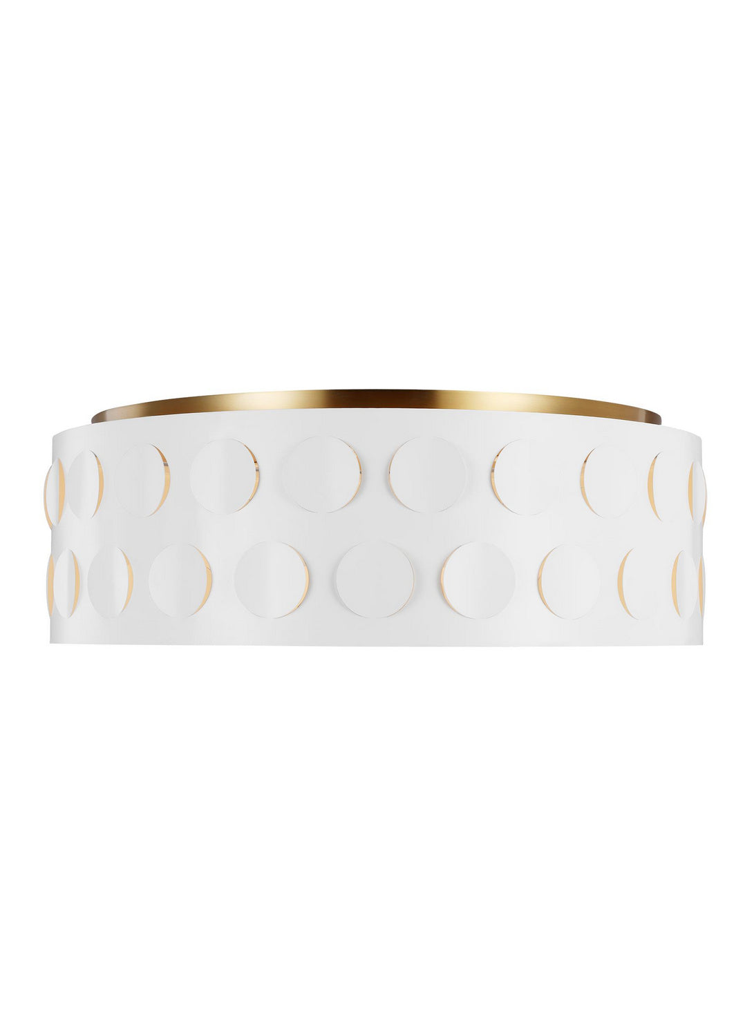 Visual Comfort Studio - KSF1024BBS - Four Light Flush Mount - Dottie - Burnished Brass