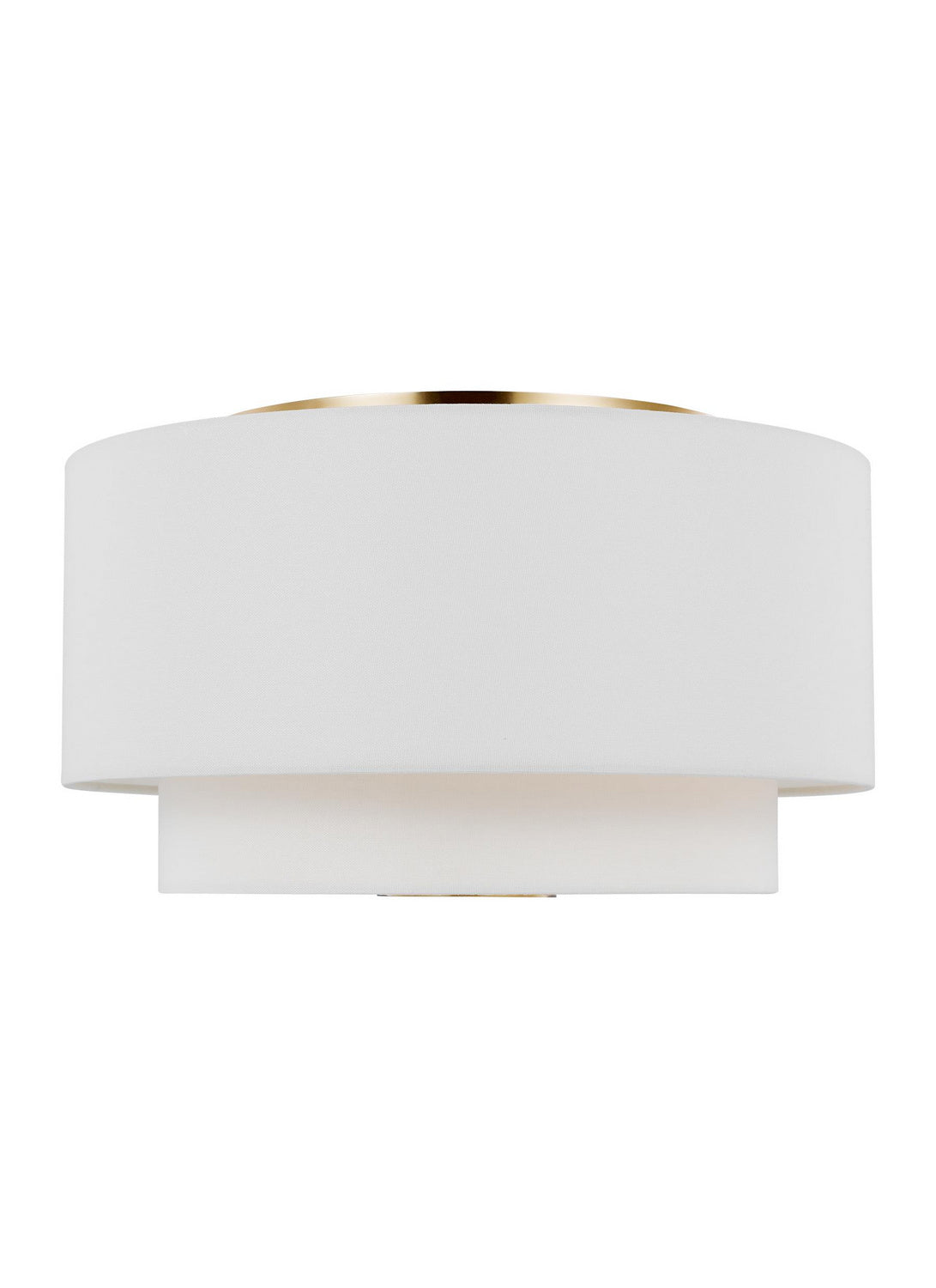 Visual Comfort Studio - KSF1043BBS - Three Light Flush Mount - Sawyer - Burnished Brass