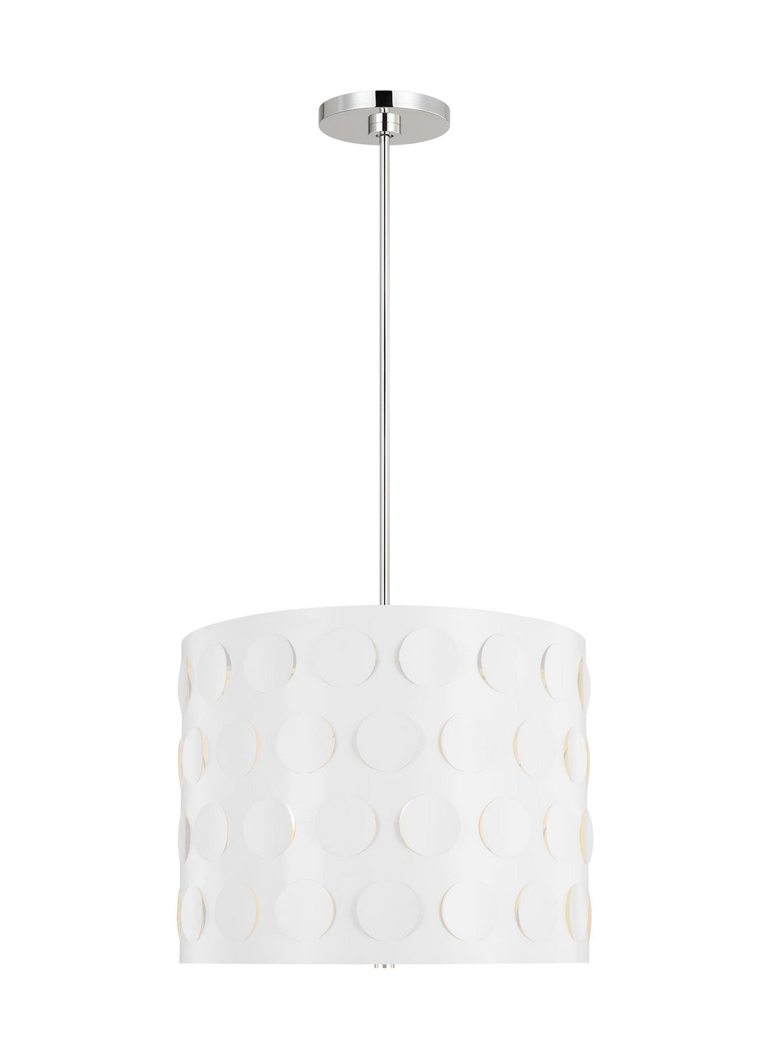 Visual Comfort Studio - KSP1003PN - Three Light Pendant - Dottie - Polished Nickel