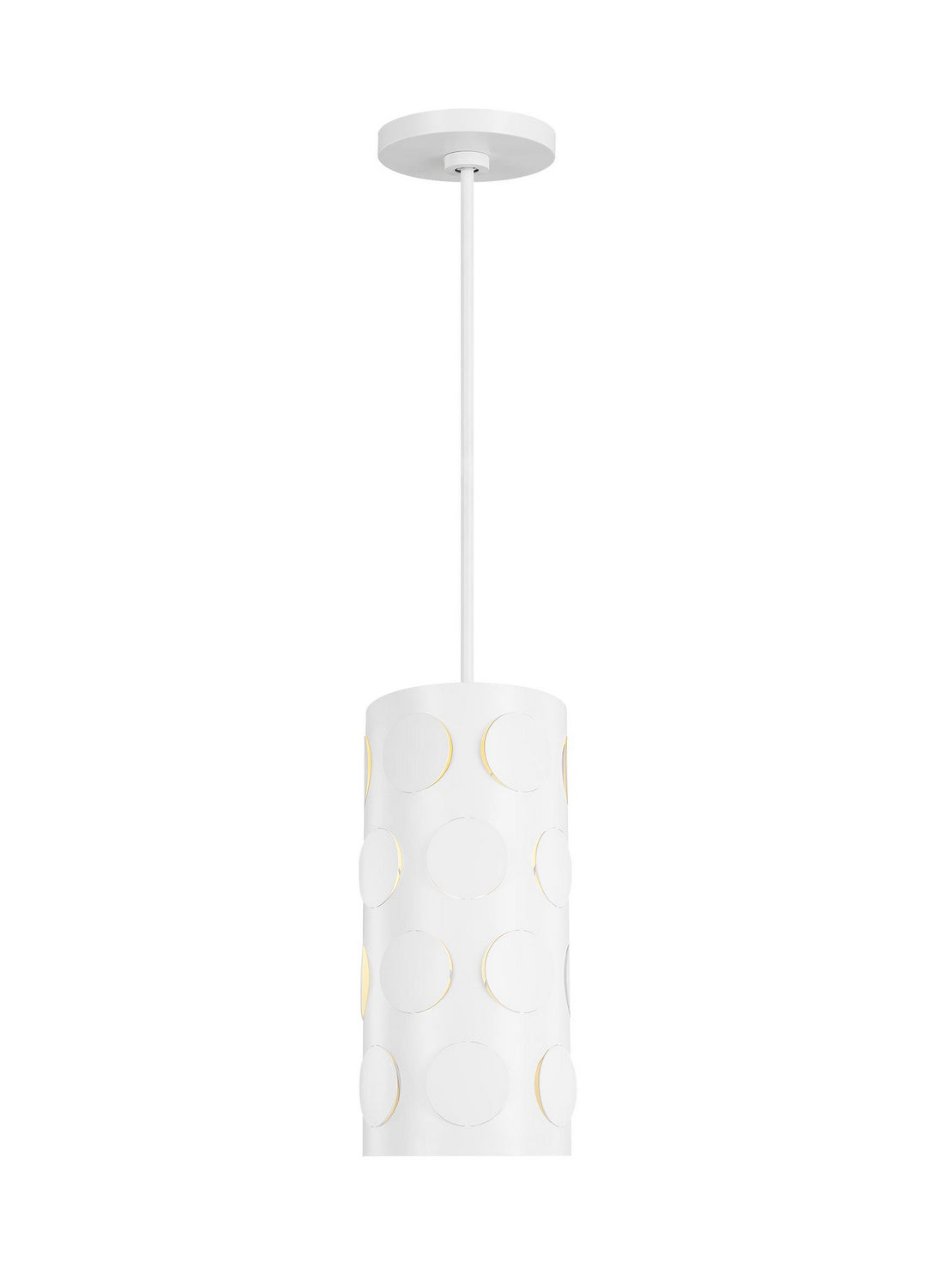 Visual Comfort Studio - KSP1011MWT - One Light Pendant - Dottie - Matte White