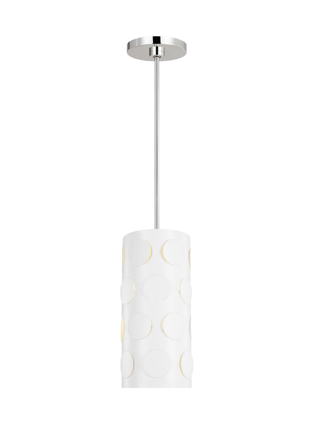 Visual Comfort Studio - KSP1011PN - One Light Pendant - Dottie - Polished Nickel