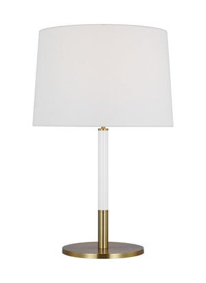 Visual Comfort Studio - KST1041BBSGW1 - One Light Table Lamp - Monroe - Burnished Brass