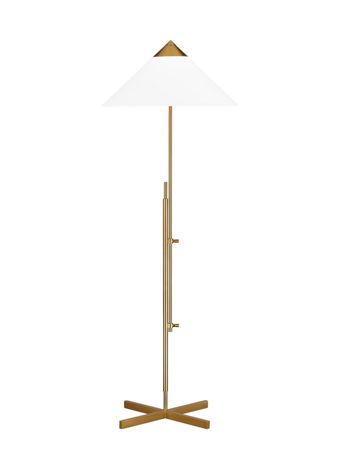 Visual Comfort Studio - KT1291BBS1 - One Light Floor Lamp - Franklin - Burnished Brass