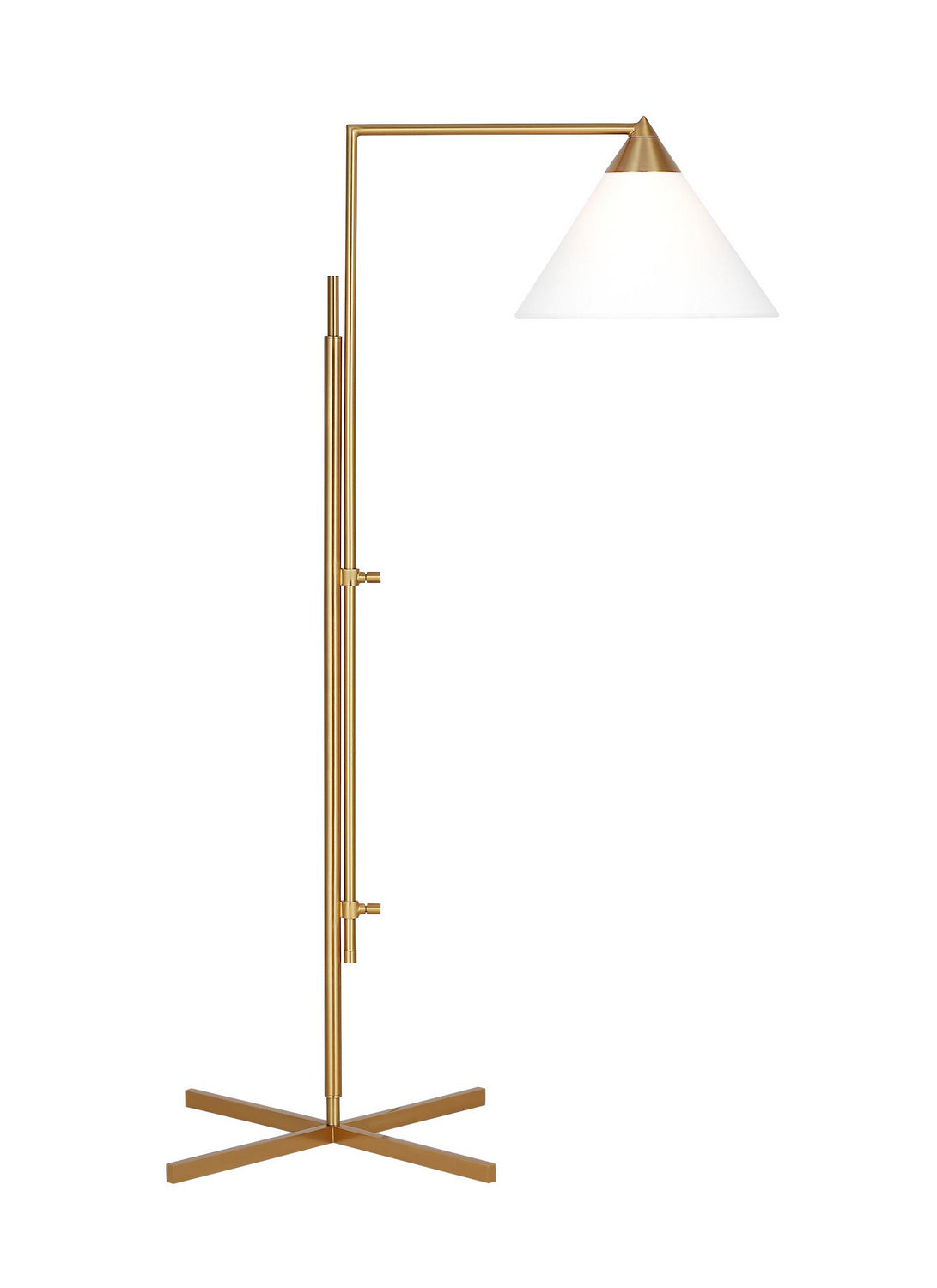 Visual Comfort Studio - KT1301BBS1 - One Light Floor Lamp - Franklin - Burnished Brass