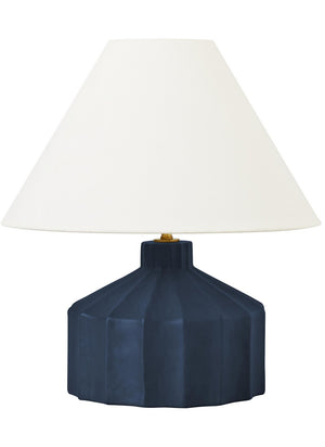 Visual Comfort Studio - KT1331MMBW1 - One Light Table Lamp - Veneto - Matte Medium Blue Wash