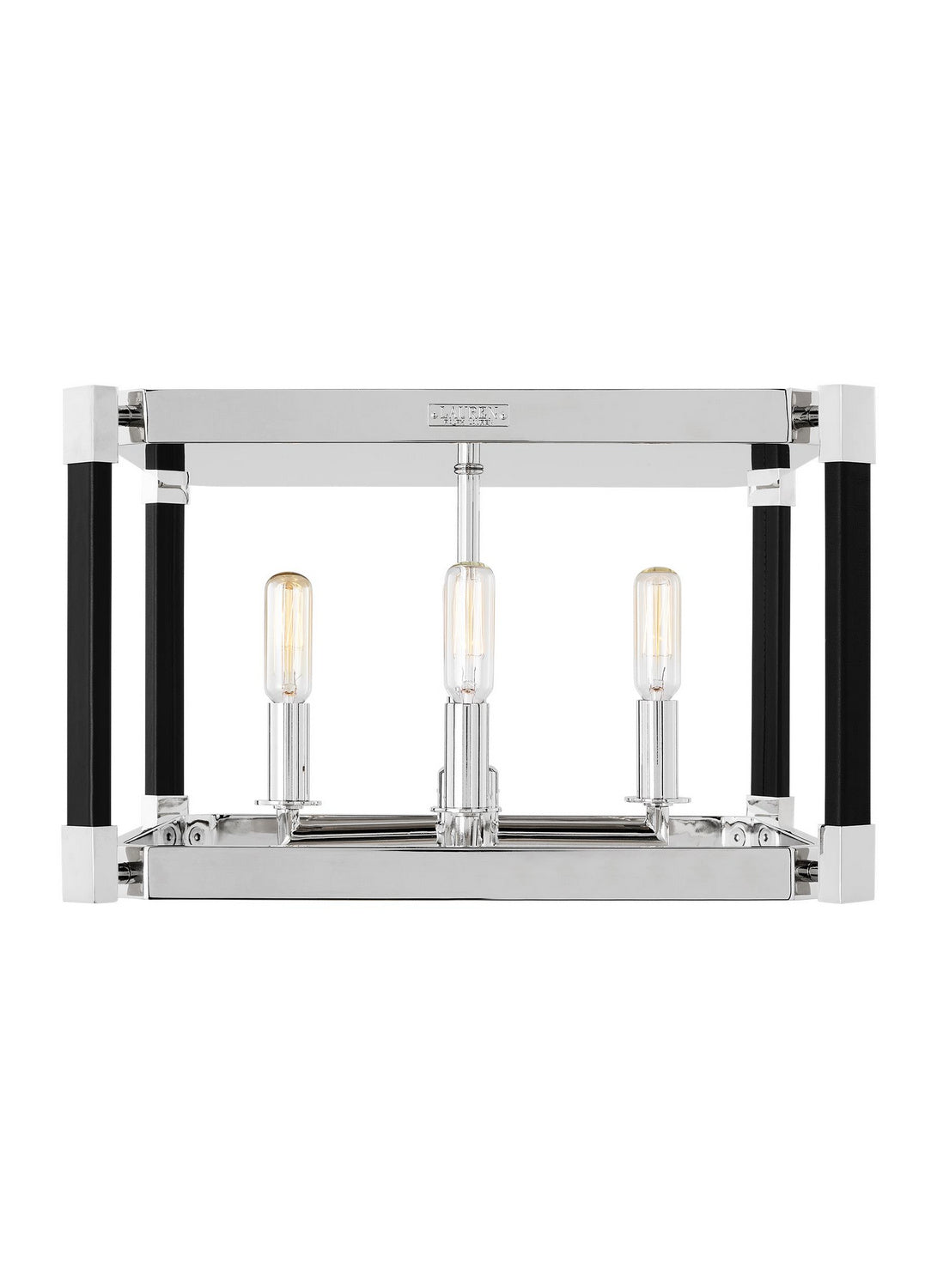 Visual Comfort Studio - LF1034PN - Four Light Flush Mount - Hadley - Polished Nickel