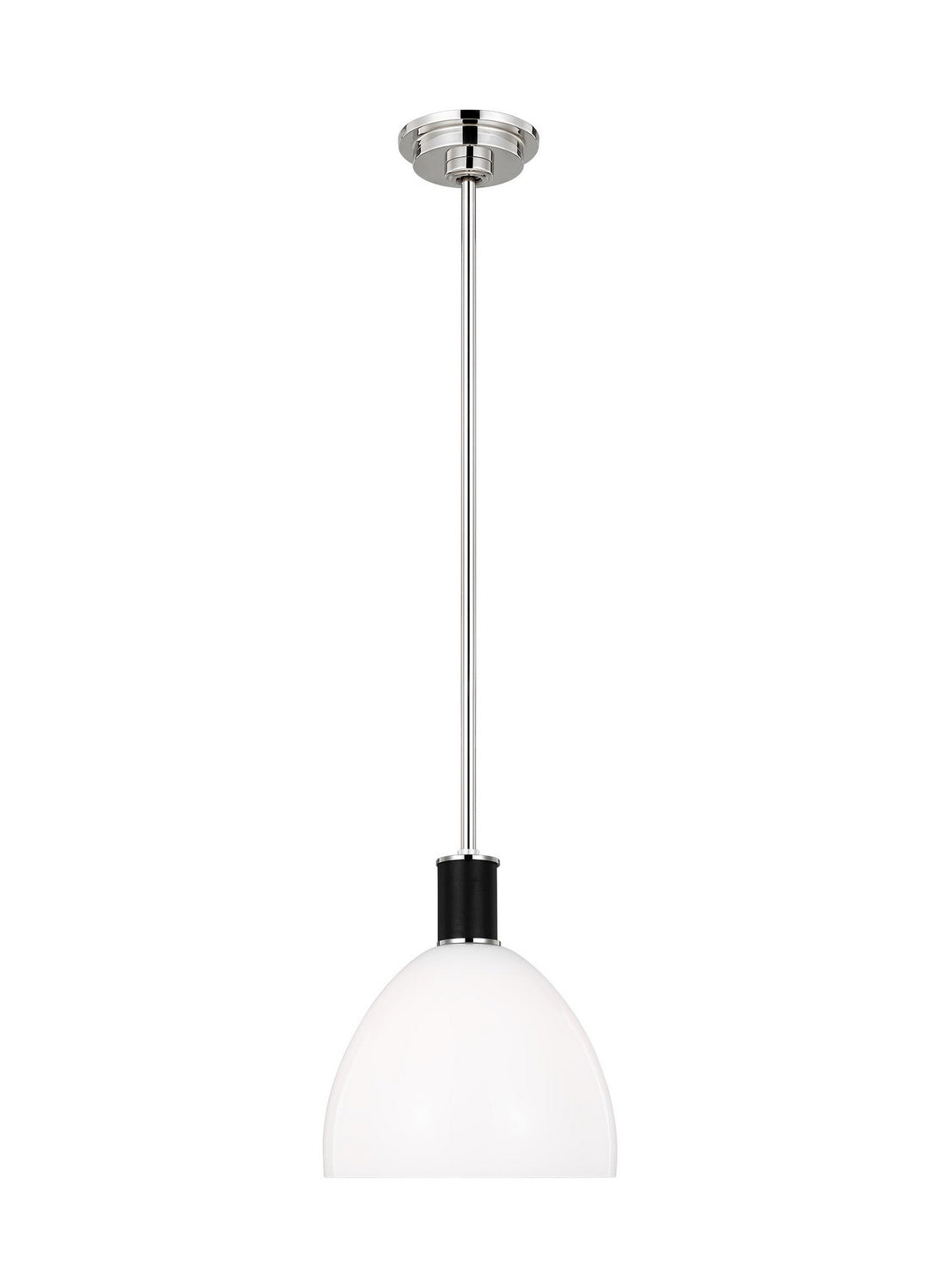 Visual Comfort Studio - LP1041PNMG - One Light Pendant - Hadley - Polished Nickel