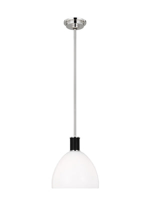 Visual Comfort Studio - LP1041PNMG - One Light Pendant - Hadley - Polished Nickel