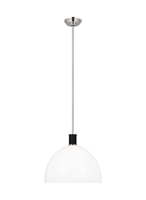 Visual Comfort Studio - LP1061PNMG - One Light Pendant - Hadley - Polished Nickel