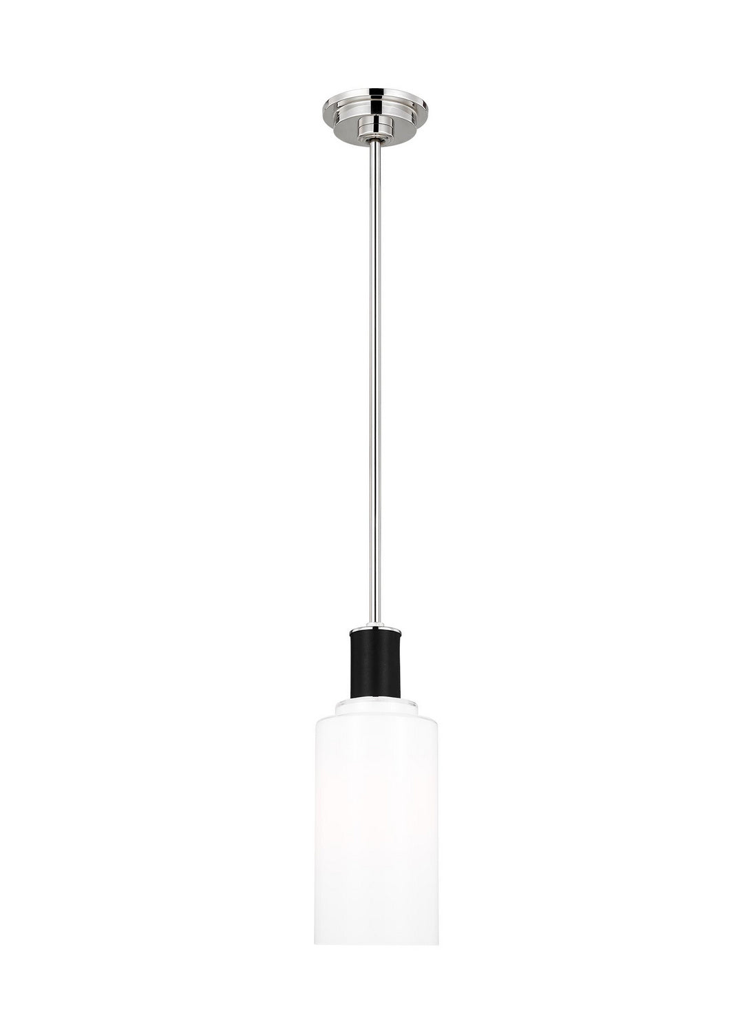 Visual Comfort Studio - LP1071PNMG - One Light Pendant - Hadley - Polished Nickel