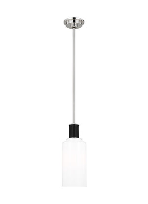 Visual Comfort Studio - LP1071PNMG - One Light Pendant - Hadley - Polished Nickel