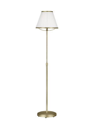 Visual Comfort Studio - LT1141TWB1 - One Light Floor Lamp - Esther - Time Worn Brass